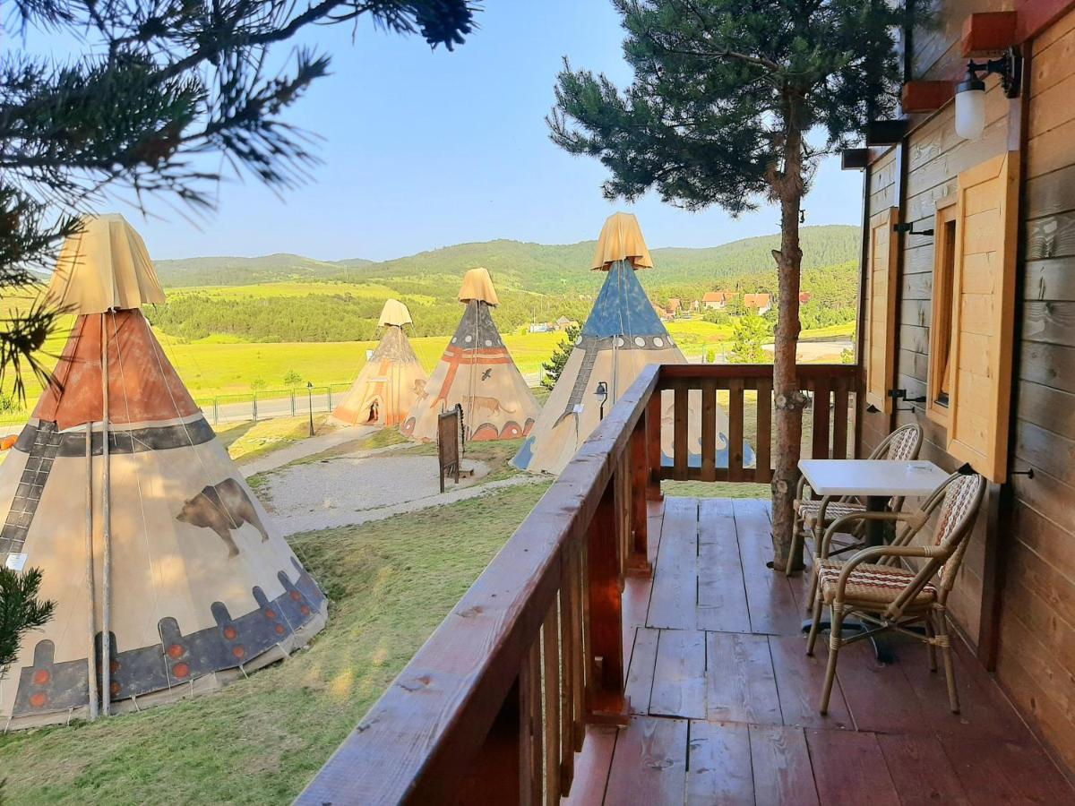 El Paso City, Zlatibor - Unique Wooden Cottages, Treehouse, Wild West Rooms, Accommodation 1-6 People Esterno foto